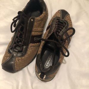 COACH Brown Sneakers